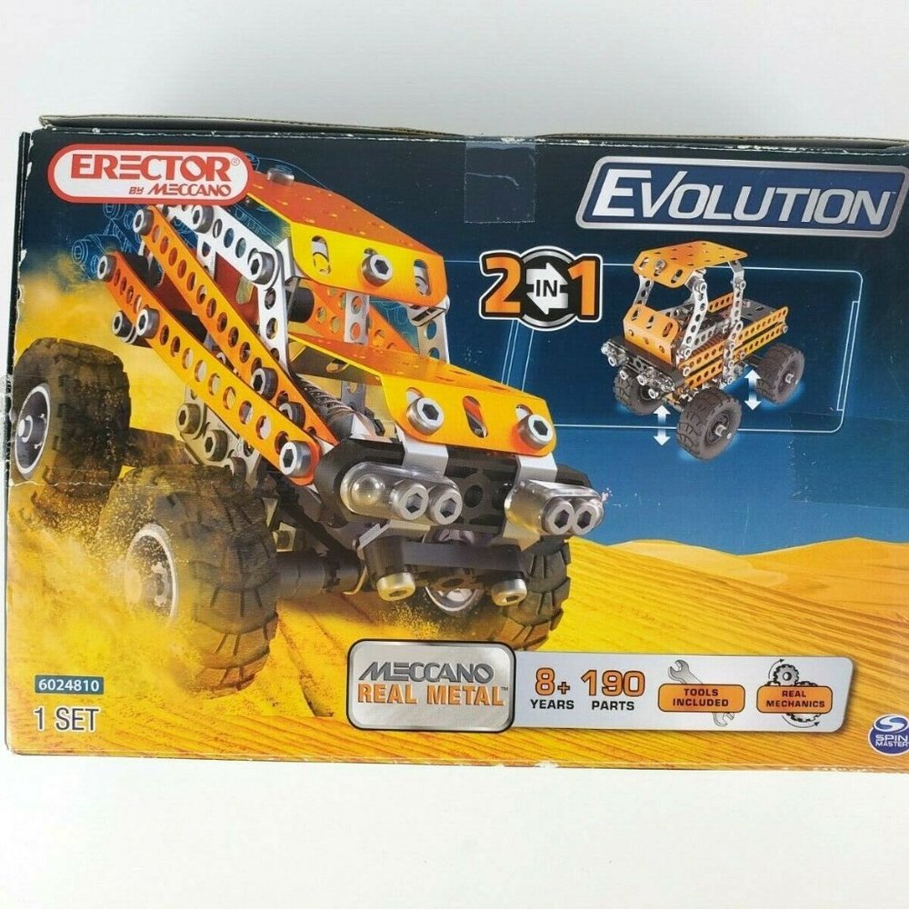 Erector by Meccano - Evolution Off Road / Desert Truck 2 In 1 Model 6024810 Kit
